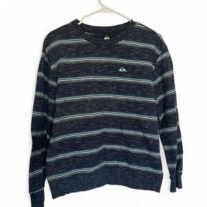 Quiksilver Men's Blue and Navy Jumper